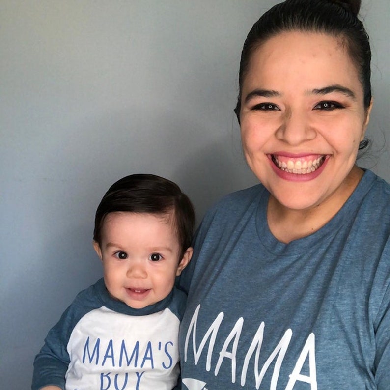 Mommy and Me Outfits, Mom and Son Shirts, Mom and Son Matching Outfits, Mommy and Me, Boy Mom, Mothers Day Shirts, Womens Clothing, Mama Boy 