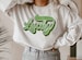 retro sweatshirt, womens st patricks day shirt, womens st pattys day shirt, st pattys day drinking shirt, st pattys day outfit, lucky shirt 