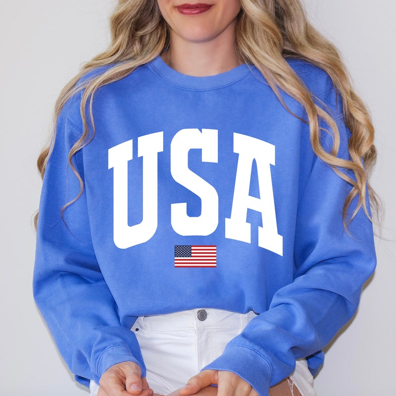 Usa Sweatshirt - Etsy