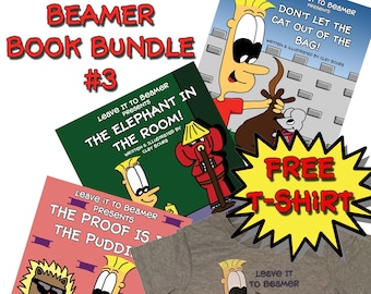 Beamer Book Bundle #3!  Buy all 3 books and get a FREE Beamer T-Shirt!