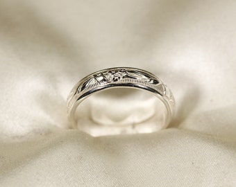 ズニ族AndreLonjosee作 Woodstock Silver Ring ズニ族AndreLonjosee作 Woodstock Silver Ring