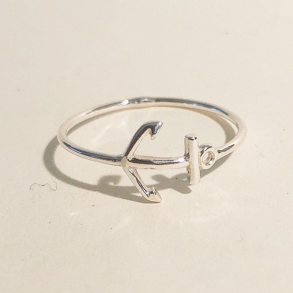 925 Sterling silver anchor  ring,  sunburst, angel wing, four cycles, dragonfly, arrow, love rings