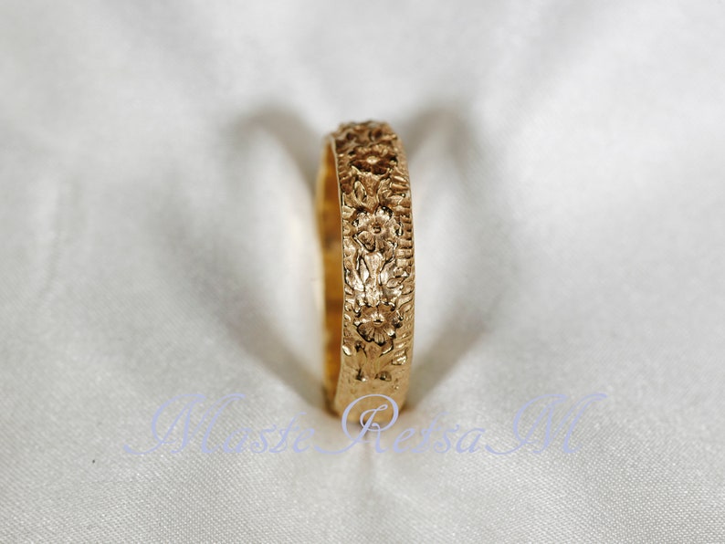 102127 925 Sterling silver ring. 14K Gold Vermeil ring image 8