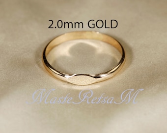 SIGNET      Half Round     14K Gold filled signet ring,     Rose gold filled ,    Silver       Wire: 1.6/2/2.6 mm