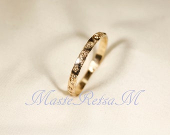 600-78   14K Yellow SOLID gold ring,   Pattern ring,   600-78ring  Width--2.5mm