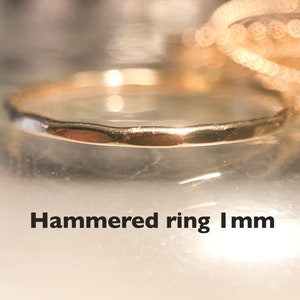 SET G 14k Gold Filled Stack Ring Set , 14K Gold filled Ring, Silver rings ,and 14K rose gold filled. image 7