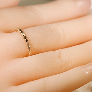 SET G 14k Gold Filled Stack Ring Set , 14K Gold filled Ring, Silver rings ,and 14K rose gold filled. image 8