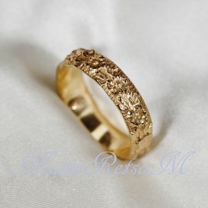 102127 Bague en argent sterling 925. Bague en or vermeil 14 carats image 5