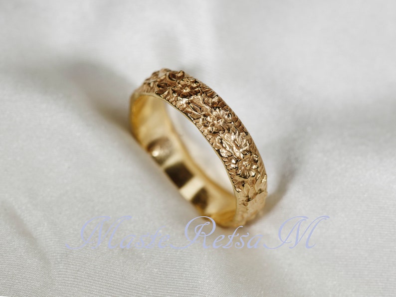 102127 925 Sterling silver ring. 14K Gold Vermeil ring image 5