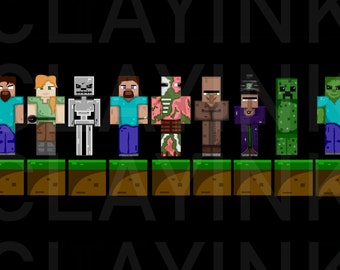 Minecraft Magnet Etsy
