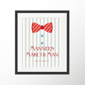 Manners Maketh Man Kingsman - Etsy