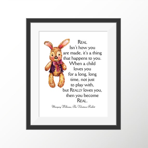Velveteen rabbit cheap nursery decor
