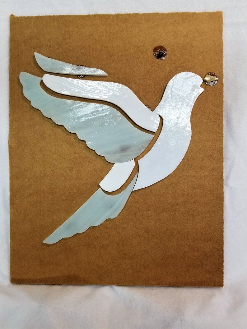 Dove Stained Glass Kit. Perfect for Beginners. Ready for Foil Etsy UK