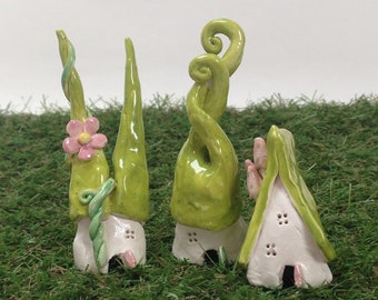 Green Fairy Houses