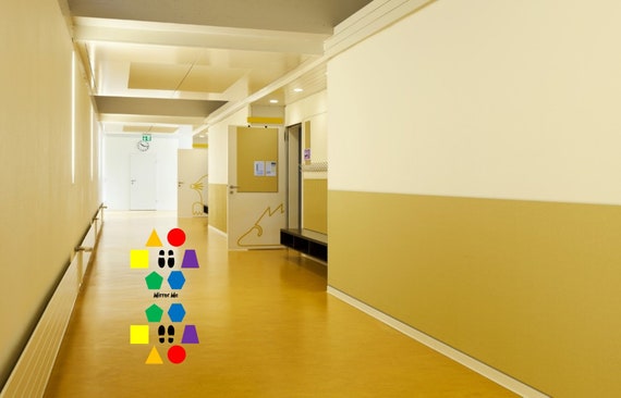 Mirror Me Vinyl Sensory Path For School Floors