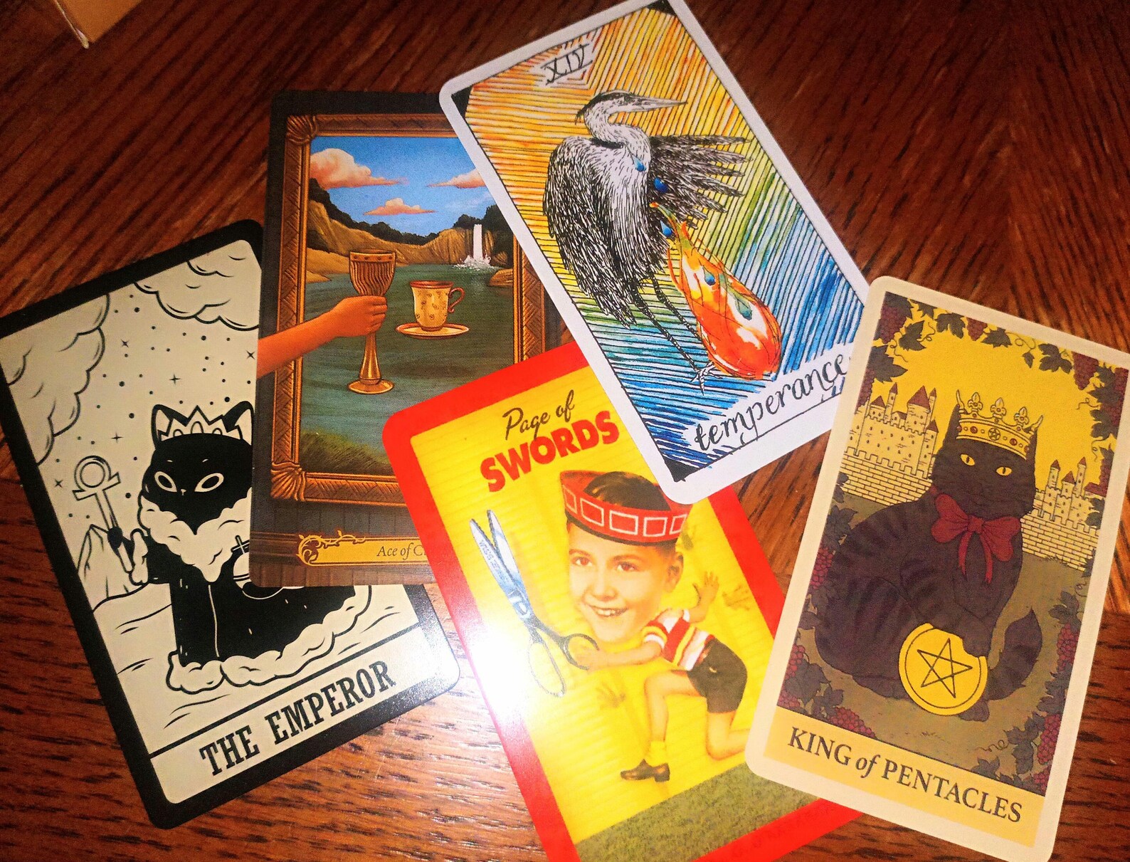 Random Tarot Pull 5 Tarot Card Random Pull - Etsy