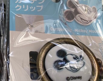 Mickey and Minnie couple pair ceramic clip tool for curtains