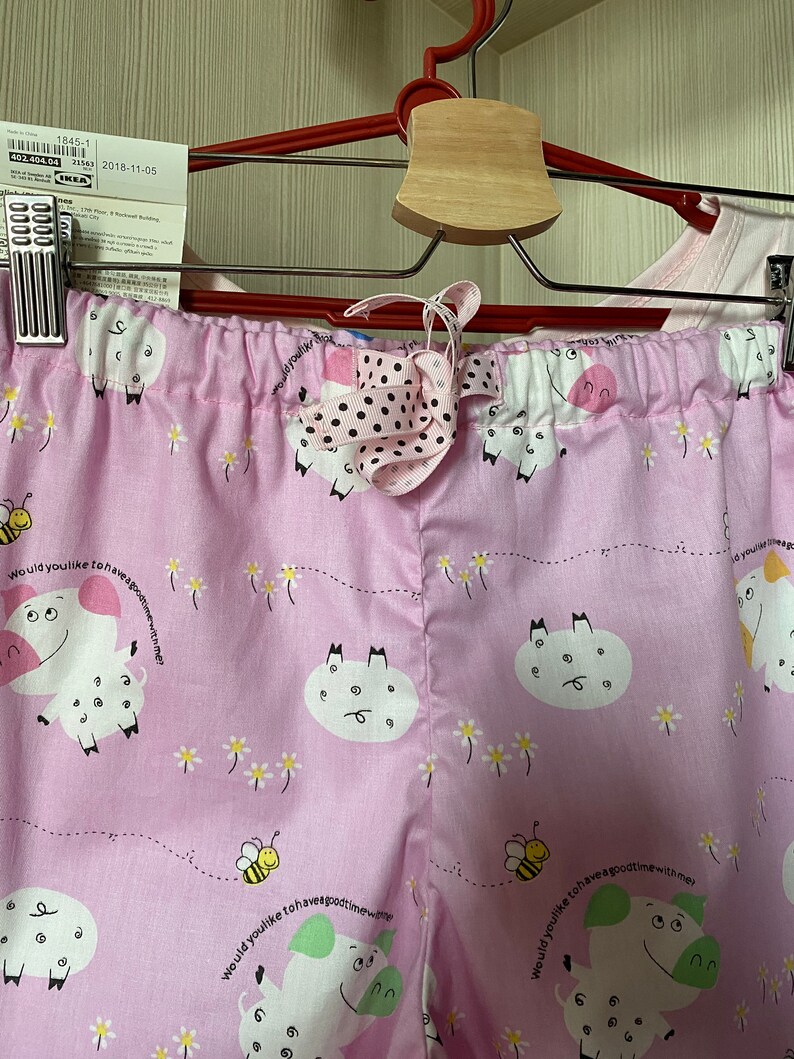Flying pig ladies pyjamas size L-XL