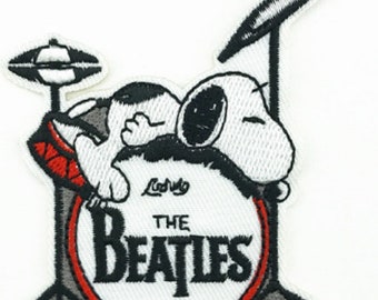 The Snoopy Beatles iron on patch
