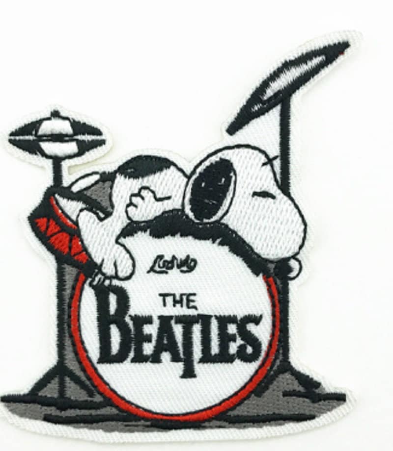 The Snoopy Beatles Iron on Patch - Etsy