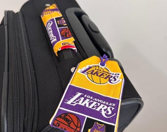 Los Angeles Lakers Luggage Tag