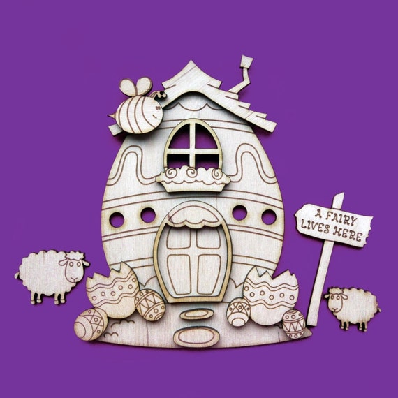 easter egg house
