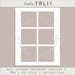 3 Inch Square Photoshop Template- 3x3 Square Inches Collage Sheet ...