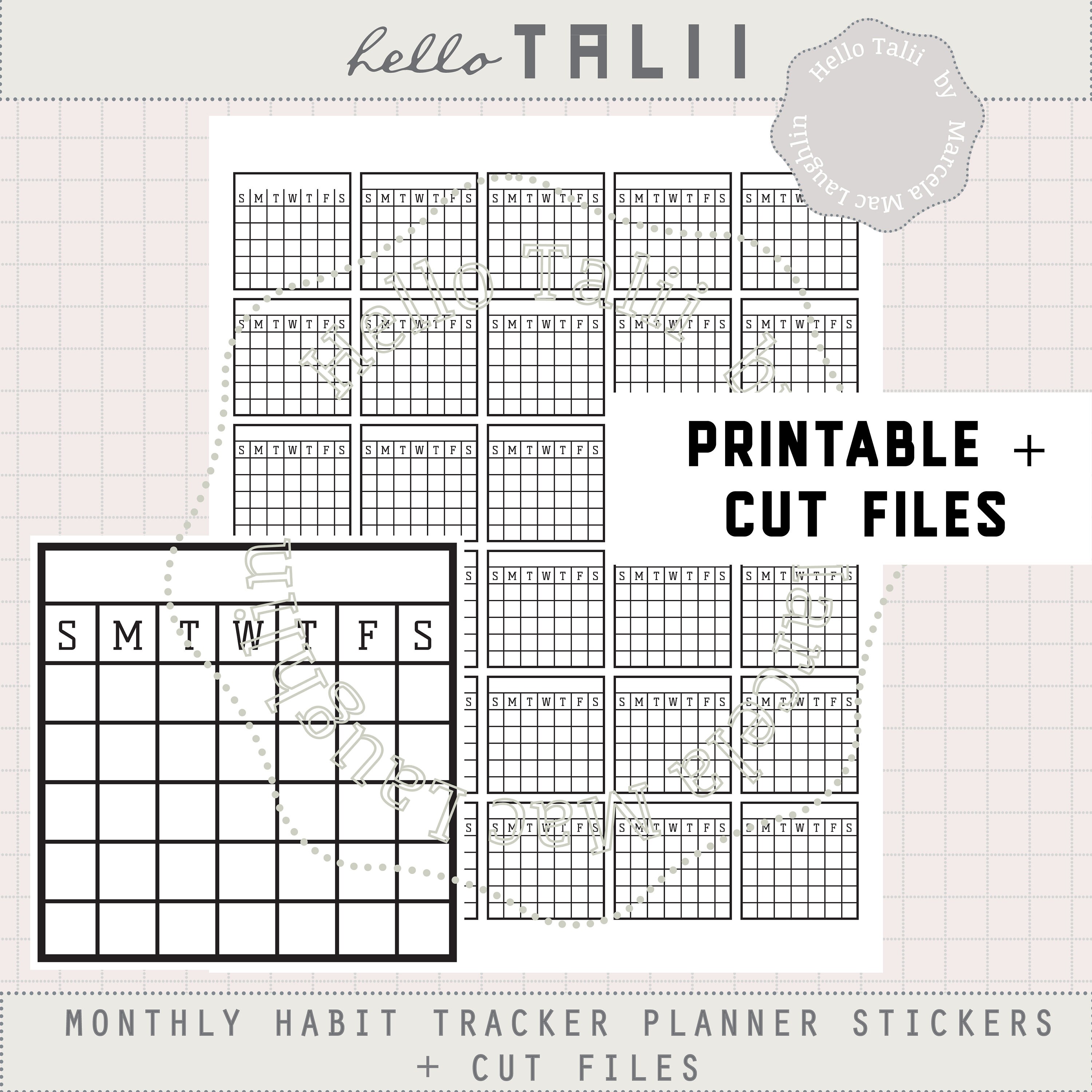 32 Habit Tracker Stickers - Strawberry – Stickers by AshleyK