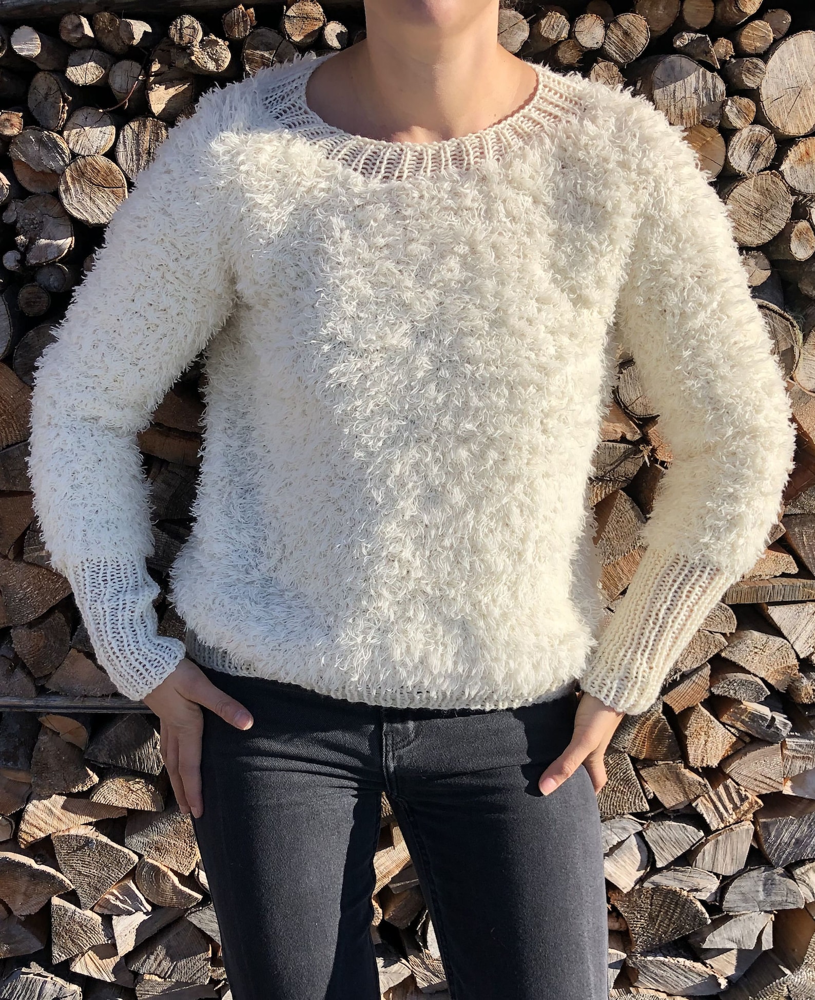 pullover damen aus wolle
