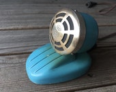 Soviet Vintage Microphone, Blue Desktop Microphone Oktava MD-41, 1960.