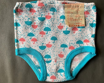 Sowjetische Vintage Mädchenunterwäsche, Kinderunterwäsche, Retro Unterhose. Unbenutzte