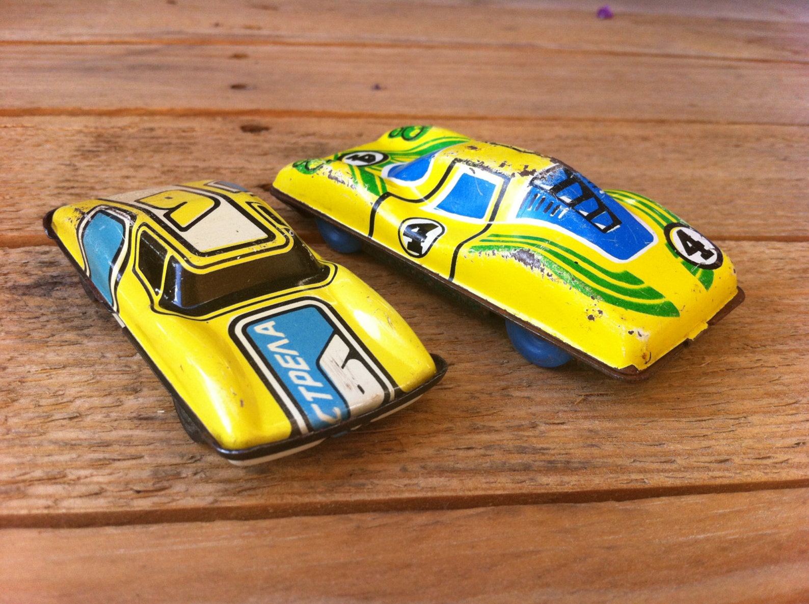 Soviet Vintage Metal Toy Car Tin Toy Car Race Car Metal Etsy