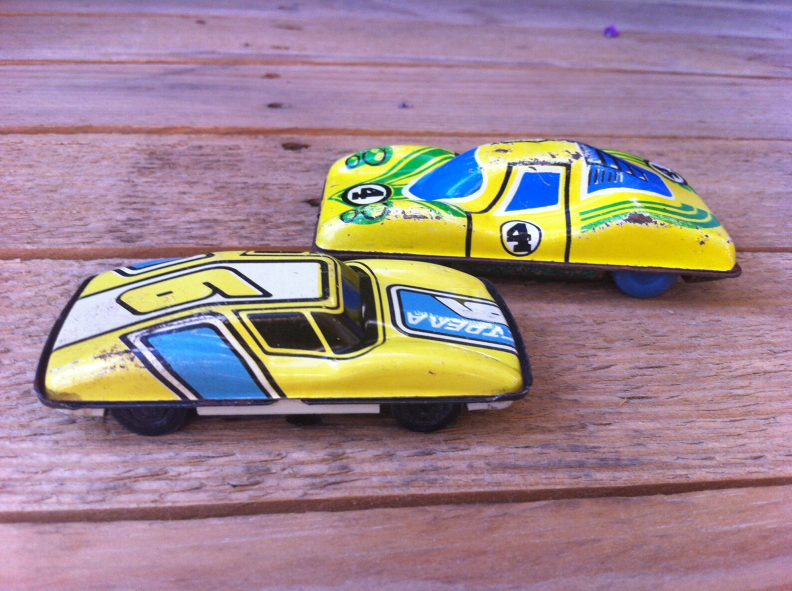 Soviet Vintage Metal Toy Car Tin Toy Car Race Car Metal Etsy