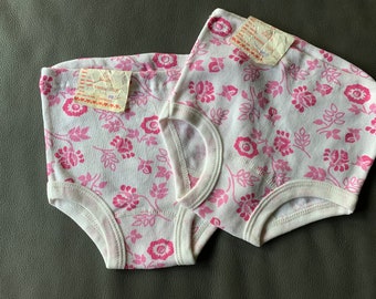 Soviet Vintage Girl's Underwear, Kids underwear, Retro Underpants. Unused