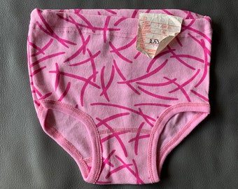 Radziecka różowa bielizna dziewczęca Vintage, bielizna dziecięca, retro majtki. Nieużywane