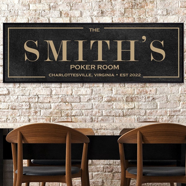 Poker Room Decor Etsy