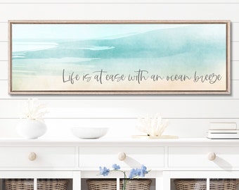 Coastal Wall Art, Beach Wall Art, Watercolor Painting