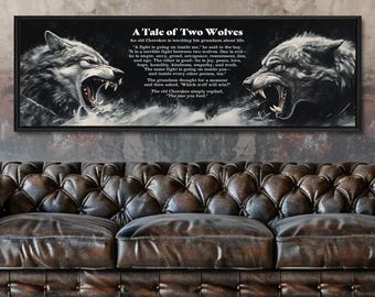Tale Of Two Wolves Artwork