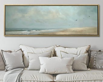Coastal Canvas Wall Art: Serene Beach House Decor