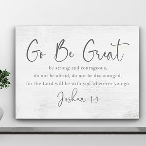 Go Be Great Wall Art, Graduation Gift image 4