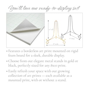 Vintage Art Print, Nature Wall Art, Landscape Oil Painting image 4