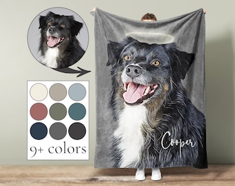 Pet Loss Blanket, Pet Loss Gift, Pet Memorial Gift