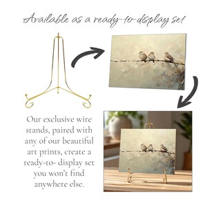 Vintage Art Print, Nature Wall Art, Landscape Oil Painting image 3