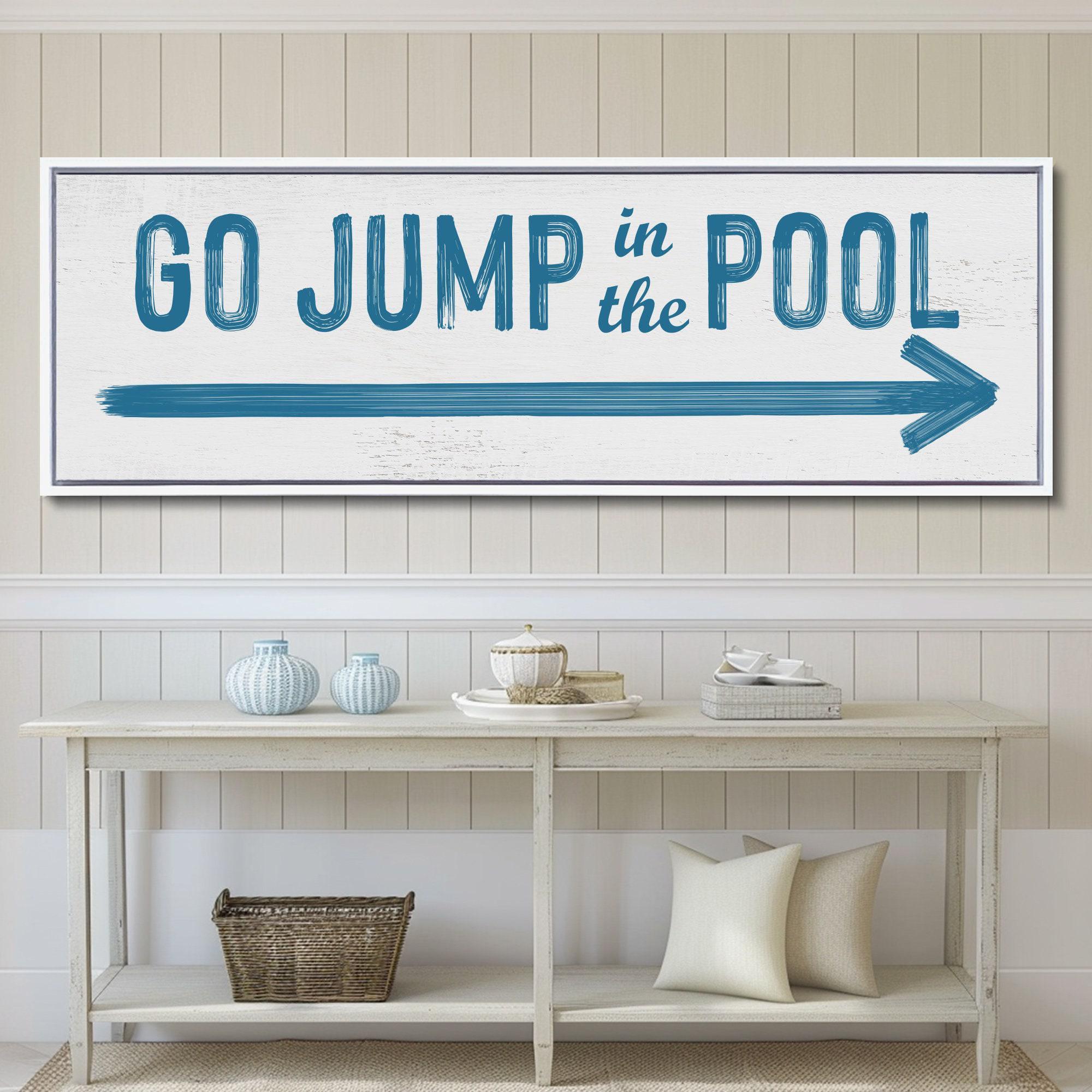 Go Jump in the Pool - Etsy