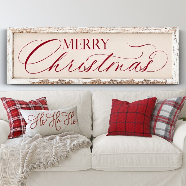 Merry Christmas Sign, Christmas Sign, Christmas Wall Decor