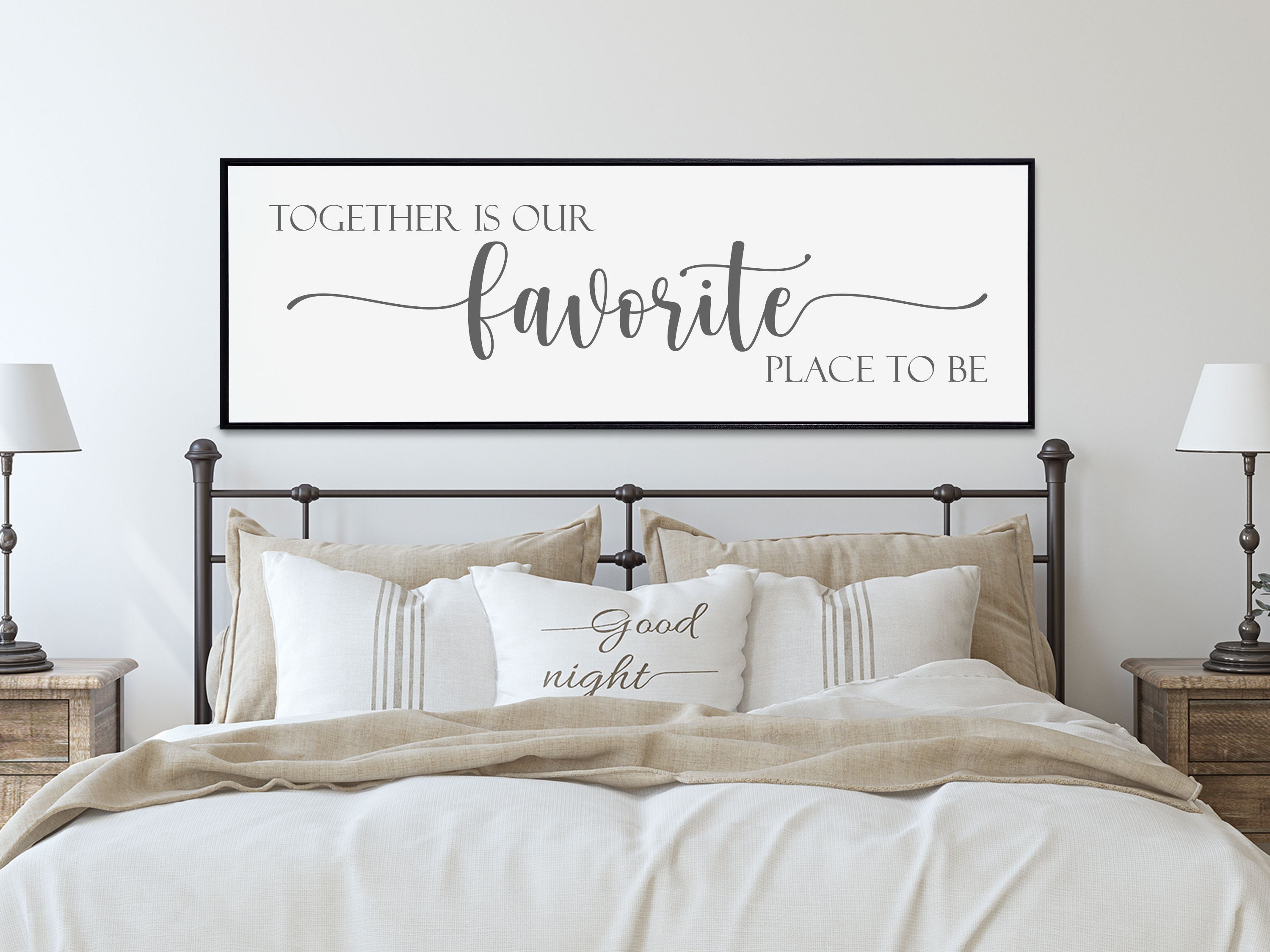 Together Is Our Favorite Place To Be Sign -  Portugal