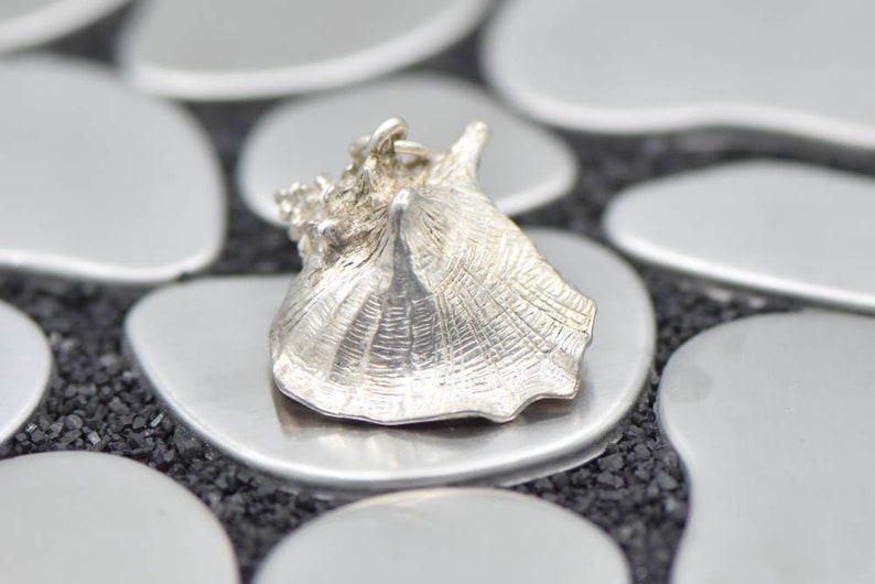 Sterling Silver Shell Charm
