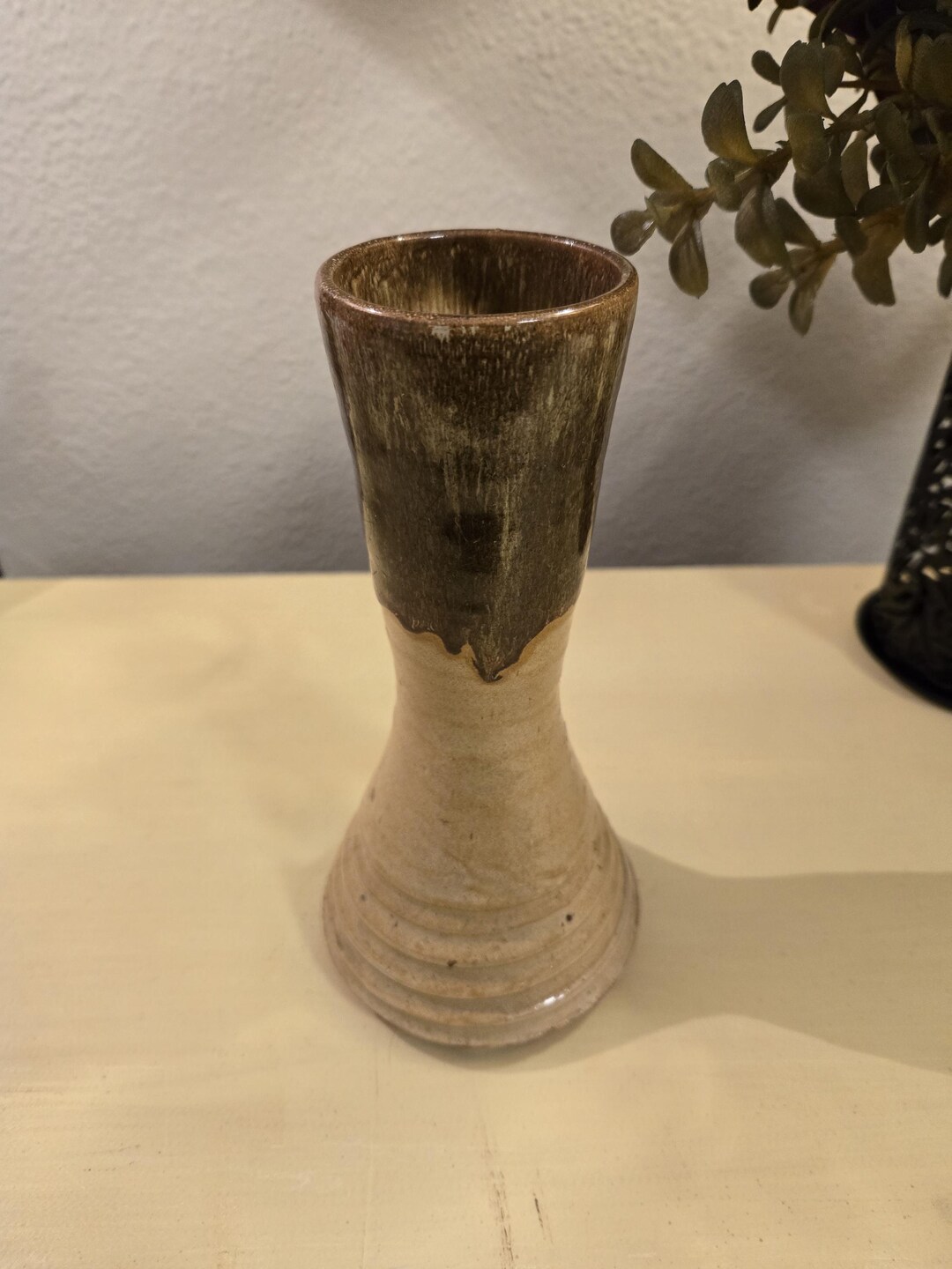 Studio Art Drip Glaze Pottery Bud Vase - Etsy