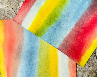 felted wool fabric All-Naturally Dyed 100/% wool felt sheets yardage over 30 shades