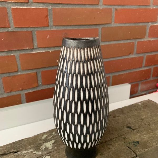 Vintage Vase Keramik Studiokeramik Wilhelm & Elly Kuch 60er